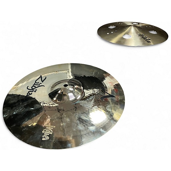Used Zildjian 14in A Custom Hi Hat Top Cymbal