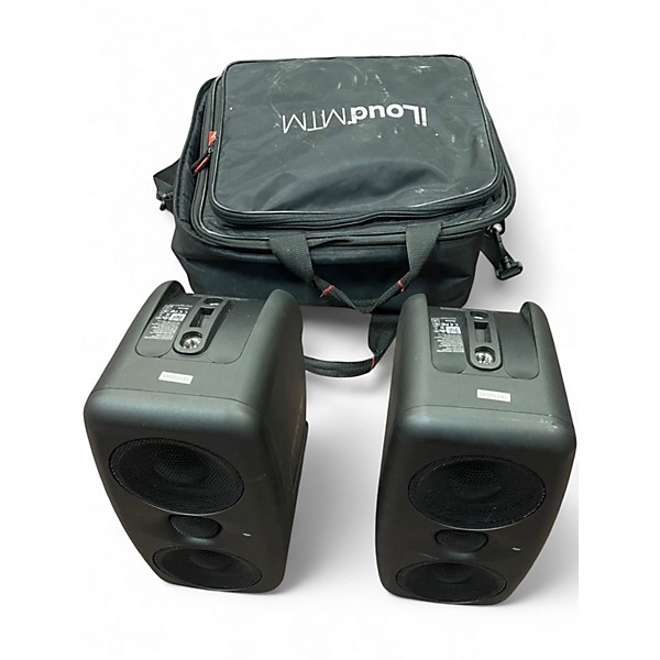 Used IK Multimedia ILOUD MTM Speaker pair Powered Monitor