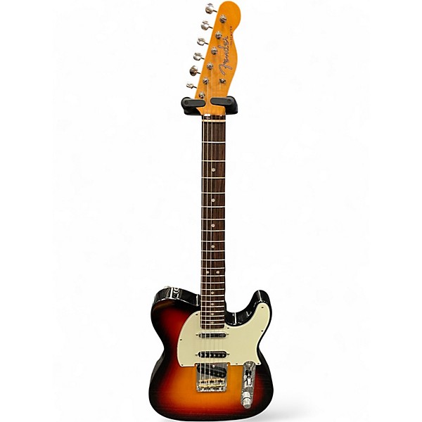 Used Fender Vintage Hot Rod 1960s Telecaster 3 Color Sunburst Solid Body Electric Guitar