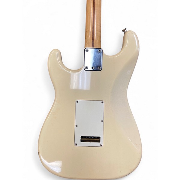 Used Fender mij stratocaster white Solid Body Electric Guitar