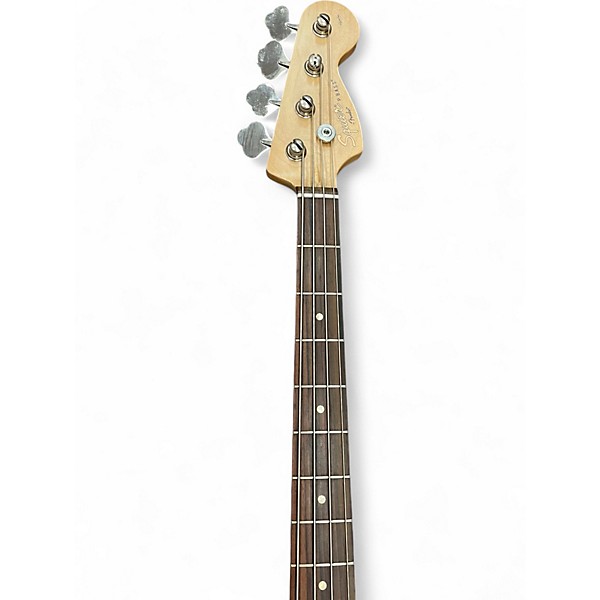 Used Squier Affinity Precision Bass Alpine White Electric Bass Guitar