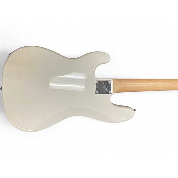 Used Squier Affinity Precision Bass Alpine White Electric Bass Guitar