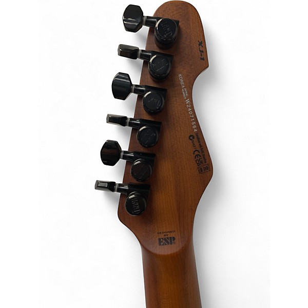 Used ESP LTD XJ-1 Black Solid Body Electric Guitar