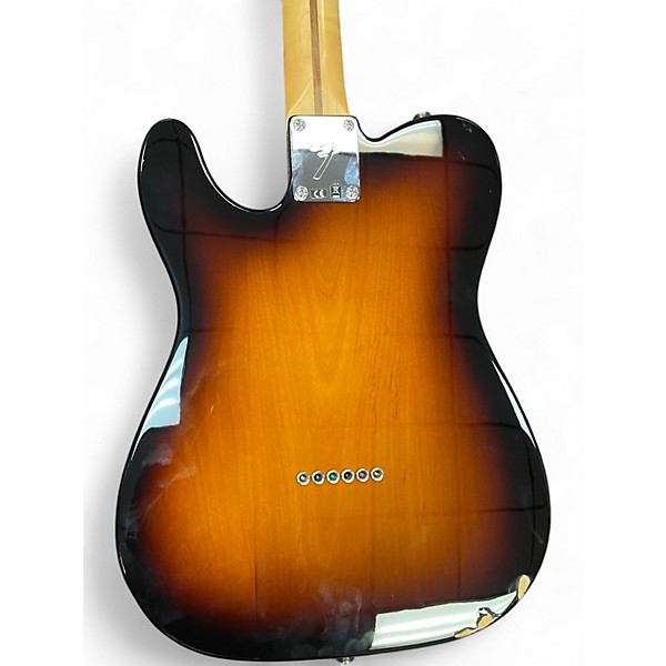Used Fender Player Telecaster 3 Tone Sunburst Solid Body Electric Guitar