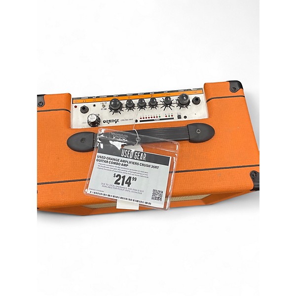 Used Orange Amplifiers Crush 35RT Guitar Combo Amp