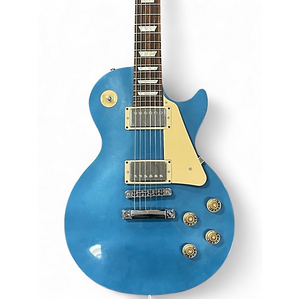 Used Gibson Les Paul Studio Blue Solid Body Electric Guitar