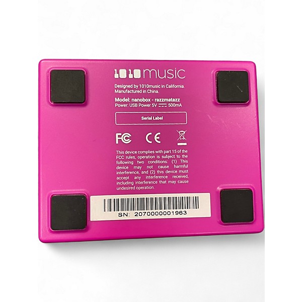 Used Nanobox RAZZMATAZZ Drum Machine