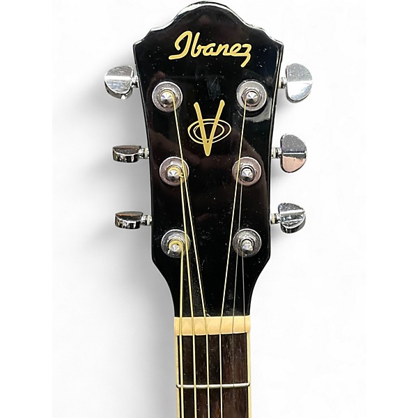 Used Ibanez V70CE Black Acoustic Electric Guitar