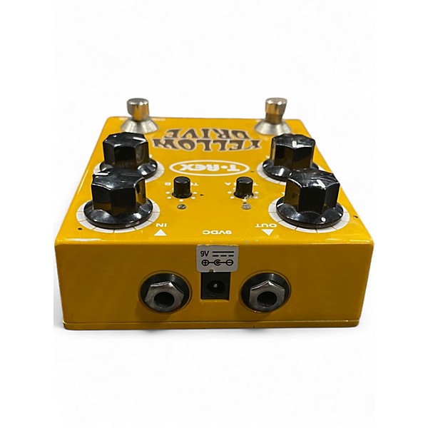 Used T-Rex Engineering Yellow Drive Distortion Effect Pedal