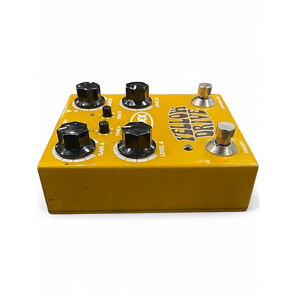 Used T-Rex Engineering Yellow Drive Distortion Effect Pedal