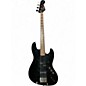 Used Fender Aerodyne Jazz Bass Black Electric Bass Guitar thumbnail