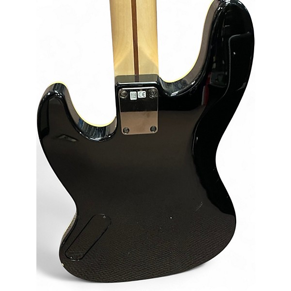 Used Fender Aerodyne Jazz Bass Black Electric Bass Guitar