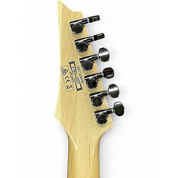 Used Ibanez S571DXFM Sunburst Solid Body Electric Guitar