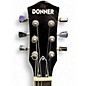 Used Donner Single Cut Sunburst Solid Body Electric Guitar