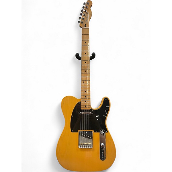 Used Fender Special Edition Deluxe Ash Telecaster Butterscotch Blonde Solid Body Electric Guitar