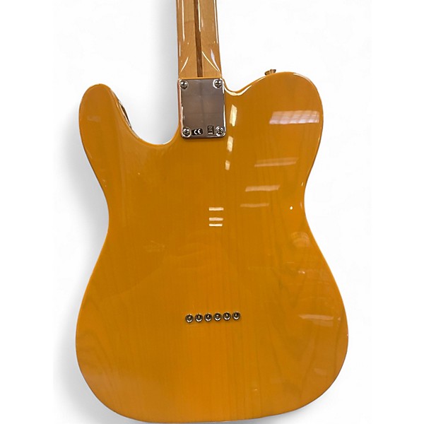 Used Fender Special Edition Deluxe Ash Telecaster Butterscotch Blonde Solid Body Electric Guitar