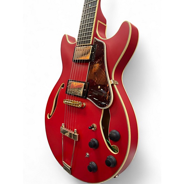 Used Ibanez AMH90CRF AM Artcore Expressionist  ROYAL RED Hollow Body Electric Guitar