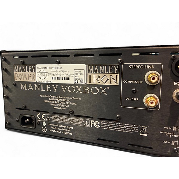 Used 2021 Manley MVBX Voxbox Channel Strip