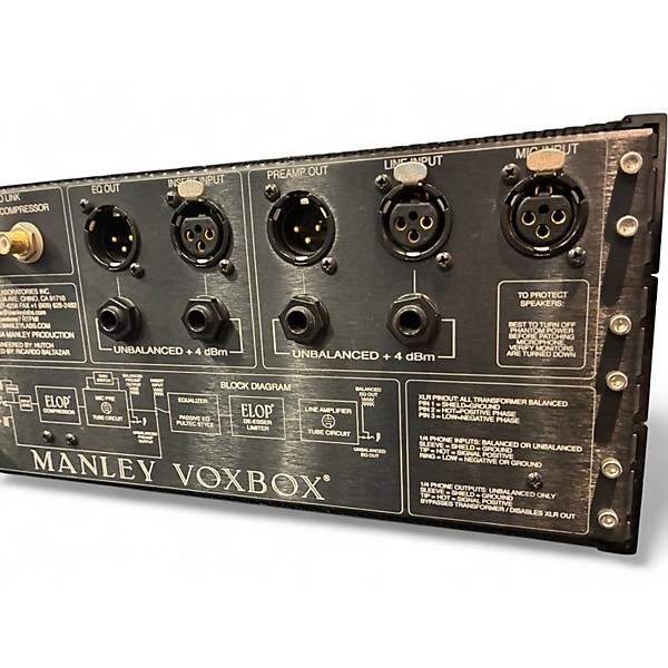 Used 2022 Manley MVBX Voxbox Channel Strip