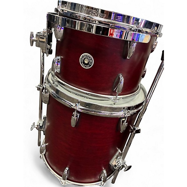 Used Gretsch Drums 3 Piece Brooklyn Series Satin Cherry Drum Kit