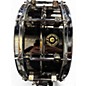 Used Tamburo 14X6.5 Metal Steel Snare Black Nickel Drum thumbnail