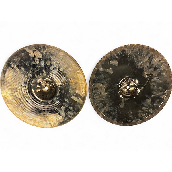 Used Zildjian 15in A Custom Mastersound Hi Hat Pair Cymbal