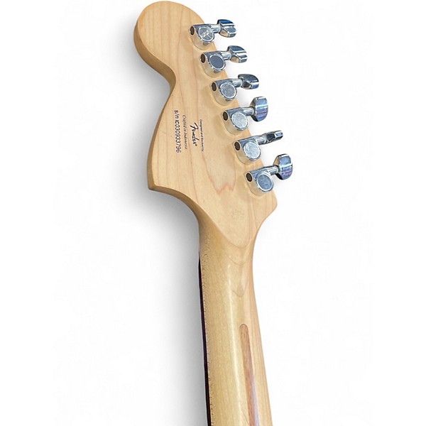 Used Squier Affinity Stratocaster Black Solid Body Electric Guitar