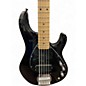 Used Sterling by Music Man STINGRAY 5H Black Electric Bass Guitar