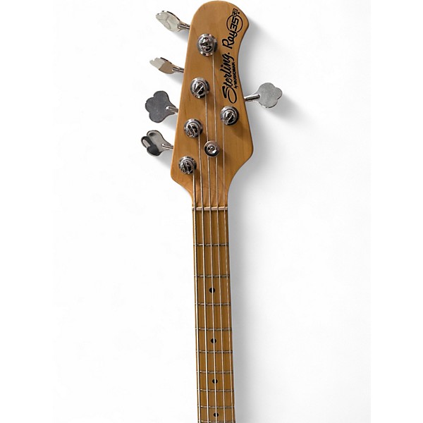 Used Sterling by Music Man Ray35 CA 3 Tone Sunburst Electric Bass Guitar