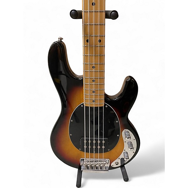 Used Sterling by Music Man Ray35 CA 3 Tone Sunburst Electric Bass Guitar