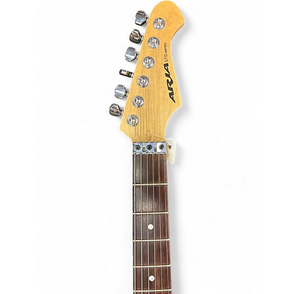 Used Aria STG Blue Solid Body Electric Guitar
