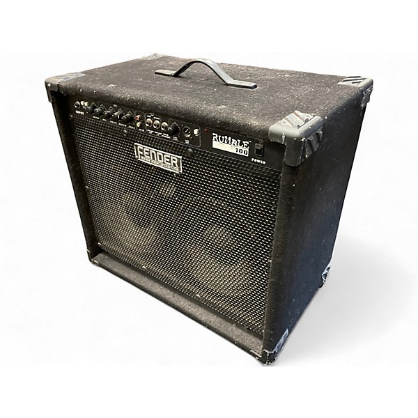 Used Fender Rumble 100/210 100W 2x10 Bass Combo Amp