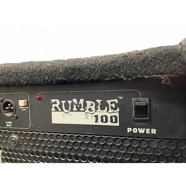 Used Fender Rumble 100/210 100W 2x10 Bass Combo Amp