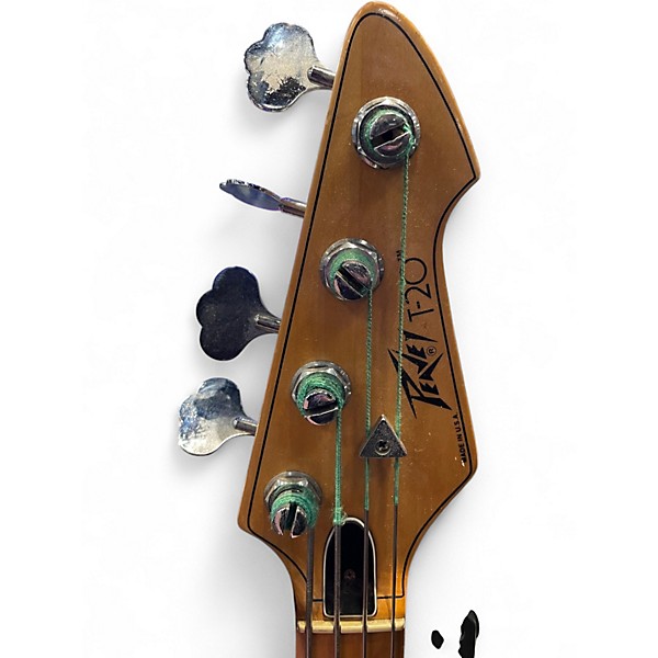 Used 1986 Peavey T20 Natural Electric Bass Guitar