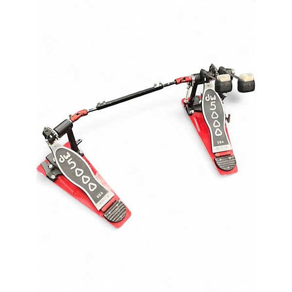Used DW 5000 Series Double Double Bass Drum Pedal