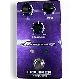Used Ampeg LIQUIFIER CHORUS Effect Pedal