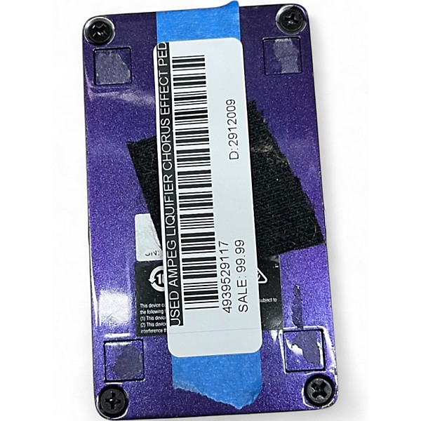 Used Ampeg LIQUIFIER CHORUS Effect Pedal