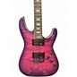 Used Schecter Guitar Research Omen Extreme 6 Purple Solid Body Electric Guitar