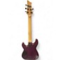 Used Schecter Guitar Research Omen Extreme 6 Purple Solid Body Electric Guitar