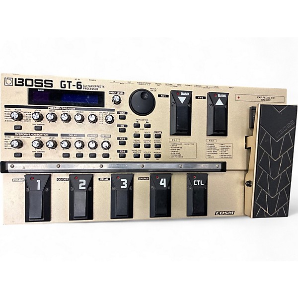 Used BOSS GT6 Guitar Effect Processor