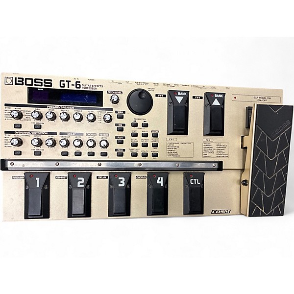 Used BOSS GT6 Guitar Effect Processor