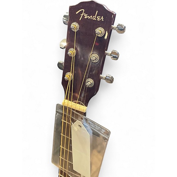 Used Fender CD140SCE Mahogany Acoustic Electric Guitar