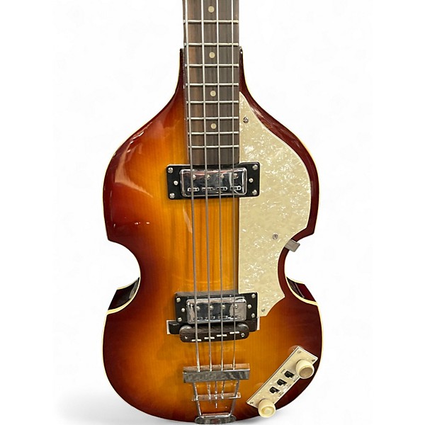 Used Hofner Ignition Series 2 Tone Sunburst Hollow Body Electric Guitar