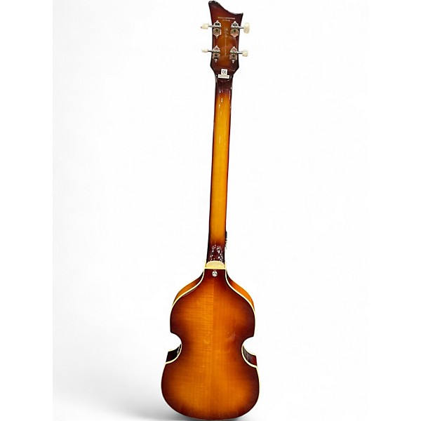 Used Hofner Ignition Series 2 Tone Sunburst Hollow Body Electric Guitar