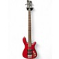 Used Warwick Streamer Standard 4 Red Electric Bass Guitar thumbnail