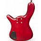 Used Warwick Streamer Standard 4 Red Electric Bass Guitar