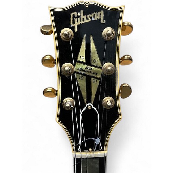 Used 1991 Gibson 30th Anniversary’61 SG Les Paul Custom TV TV Yellow Solid Body Electric Guitar