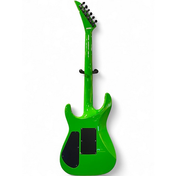 Used Jackson SL3X Slime Green Solid Body Electric Guitar