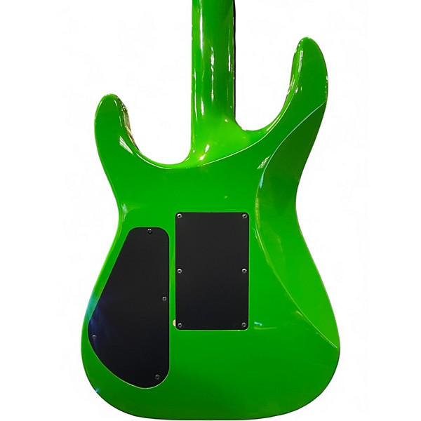 Used Jackson SL3X Slime Green Solid Body Electric Guitar