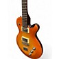 Used 2000s Yamaha AES620 Amber Solid Body Electric Guitar